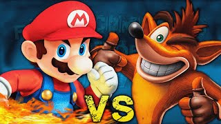 Crash Bandicoot vs Mario Bros Frikis Combates de Rap de Mis Huevos ¡Bonus T2  Zarth Rap [upl. by Akapol]