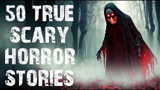 50 True Scary Stories Told In The Rain  Disturbing Horror Stories To Fall Asleep To [upl. by Anerrol]