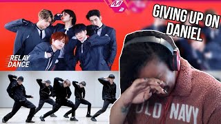 TOO CLOSE  TXT  Good Boys Gone Bad Relay Dance amp Dance Practice  REACTION ​ [upl. by Ynove]