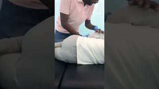 Reset Neurotherapy and Chiropractic Adjustment SpinalHealth LumbarSacralization painrelief [upl. by Aicenek]