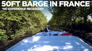 Renting a 50 BARGE in Europe With No Boating Experience [upl. by Revned]