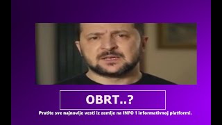 IZ UKRAJINE ŠOK VESTI TOTALNI OBRT ZBUNIO SVET  INFO 1 [upl. by Zak]