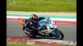 Suzuki GSXR 750 K5  INSTA360 X3 On Board Lap Mugello Circuit  Track Day  214433 [upl. by Faustena601]