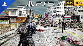 World War Z Aftermath PS5 This ZOMBIE Game is INSANE  Ultra Graphics Gameplay 4K 60FPS HDR [upl. by Ariayek373]