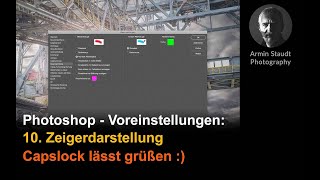 Photoshop  Voreinstellungen 10 Zeigerdarstellung Capslock lässt grüßen [upl. by Other195]