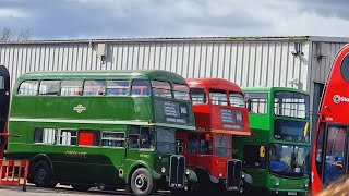 Barking Bus Garage Open Day 100th Anniversary garage londonbuses tfl [upl. by Chellman943]