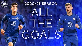 ALL Chelsea Goals 202021  Best Goals Compilation  Chelsea FC [upl. by Ellerd598]