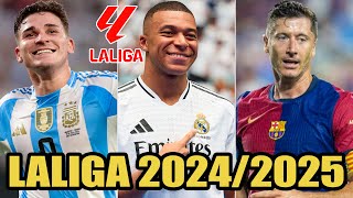 La Liga top 10 top scorers table 20242025 [upl. by Nnylrats]