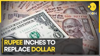 Rupee inches to REPLACE DOLLAR in global trade 18 countries agree on rupeetrade mechanism  WION [upl. by Nuawed]