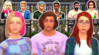 What do the townies kids actually look like  Sims 4 townies experiment [upl. by Notlrak]