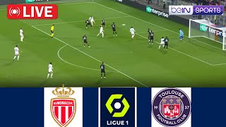 Monaco vs Toulouse • Highlights • Ligue 1 2024  eFootball Gameplay PES 2021 [upl. by Aekim]