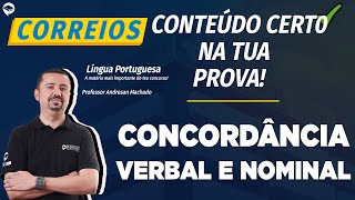 Concurso Correios 2024  Banca IBFC  Português  Questões de CONCORDÂNCIA [upl. by Drol]