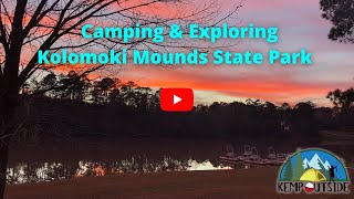 Camping amp Exploring Kolomoki Mounds State Park in Georgia  1st Trip in Our Cargo Camper Conversion [upl. by Jayson]