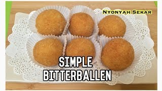 Resep Mudah Membuat Bitterballen  Kroket Solo [upl. by Imalda356]