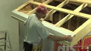 How To Build A Shed  Part 4 Installing Sheet Metal Roof [upl. by Mcleod]