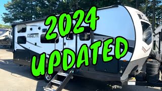 2024 FOREST RIVER ROCKWOOD MINI LITE 2509S TRAVEL TRAILER W MURPHY BED BUNK BEDS SOLAR WALKTHROUGH [upl. by Darrelle]