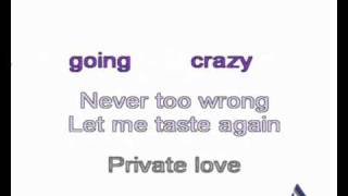 Delyno  Private Love Lyrics on screen [upl. by Aneeuqal240]