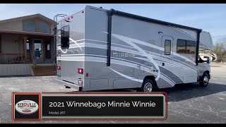 2021 Winnebago Minnie Winnie 26T Video Tour [upl. by Thorlie]