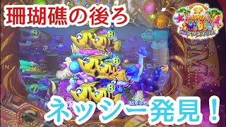 大海物語4スペシャルwithアグネス・ラム 珊瑚礁の後ろ ネッシー発見！ 大海4spアグネス パチンコ 甘デジ 99 海物語 プレミア 珊瑚礁リーチ ぶるぶるチェンジ 炎目 魚群 激アツ ノーマル [upl. by Hyacinthe]