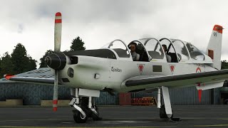 First look at the AzurePoly Socata TB30 Epsilon in Microsoft Flight Simulator [upl. by Eedya206]