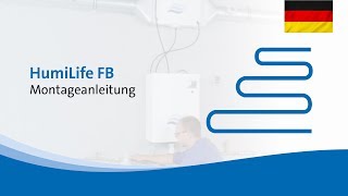 HumiLife FB  Montageanleitung [upl. by Lough]