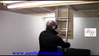 Spacemaker discounted two section DIY loft ladder [upl. by Galatia]