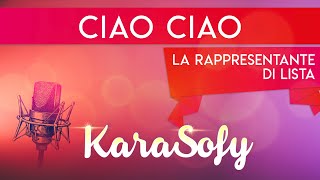 Ciao Ciao Karaoke  La rappresentante di lista karaoke Sanremo 2022 [upl. by Attoynek993]