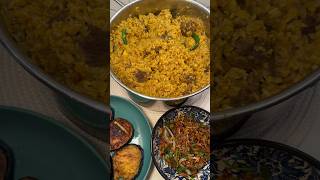 Gorur khichuri begun bhaja amp balachao pt2 fyp dinner recipe beef curry cooking eating food [upl. by Nynnahs498]