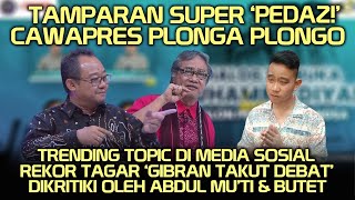 Tamparan Super Pedaz❗️ Cawapres Plonga Plongo Trending Topic Di Media Sosial Gibran Takut Debat❗️ [upl. by Lynnett422]