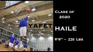 Class of 2020  68 International Prospect  Yafet Haile Basketbull AAU Championships 2018 [upl. by Aiyot]