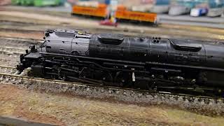 Our N scale Big Boy in Slow Motion [upl. by Finley]