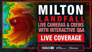 MILTON DAMAGE COVERAGE Hurricane Slams Florida Millions in Power Outage  Live QampA  Camera Feeds [upl. by Lugo383]