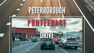 Peterborough  Pontefract england Drive  A47A1A639  January 2024 [upl. by Ranjiv]