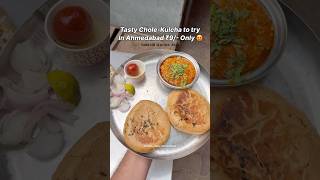 Tasty CholeKulcha to try In Ahmedabad ₹9 Only😍 viralreel paratha food share foodie [upl. by O'Doneven484]