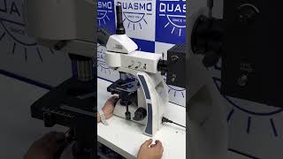 PZQ 102D2  Installation of Research Trinocular Two Filter Fluorescent Microscope shortsviral [upl. by Leva]