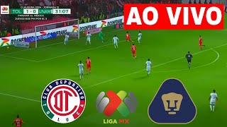 TOLUCA VS PUMAS  JORNADA 11  LIGA MX APERTURA 2024 [upl. by Isidora]