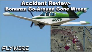 AccidentReview BonanzaGo AroundGoneWrong [upl. by Soutor533]