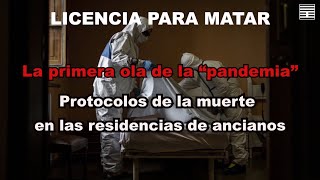 RESIDENCIAS DE ANCIANOS PRIMAVERA DEL 2020 LICENCIA PARA MATAR 😱😱 [upl. by Adabel]