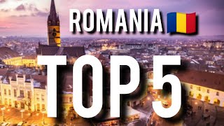 Top 5 MustVisit cities in Romania travel guide [upl. by Haile30]