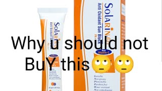 Solarin N60 PA antioxidant hybrid sunscreen review [upl. by Ahsinyt]