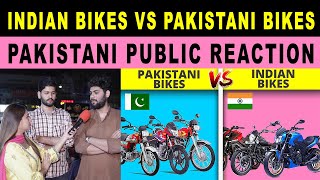 Pakistani Public Reaction On Indian Vs Pakistani Bikes  Unbiased Comparison  Indias Top Facts [upl. by Bartholomeus596]