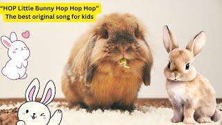 HOP Little Bunny Hop Hop Hop  Nursery rhyme [upl. by Allerus]