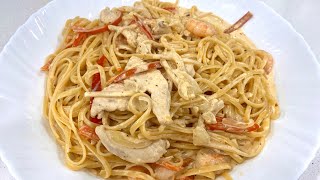 TGIF Cajun Chicken And Shrimp Pasta Copycat Recipe [upl. by Schultz]