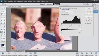 Die richtige Helligkeit einstellen  Photoshop Elements 13 – Das umfassende Training [upl. by Mellman]