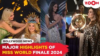 INSIDE videos amp highlights of Miss World 2024 [upl. by Heurlin]