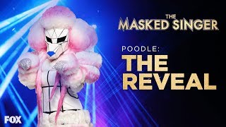 The Poodle Is Revealed  Season 1 Ep 4  THE MASKED SINGER [upl. by Udall]