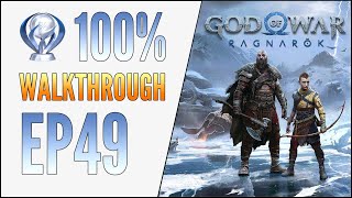 EP49 God of War Ragnarok 100 Walkthrough  Myrkr Tunnels [upl. by Aman]