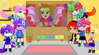 mlp equestria boys reagindo a batalha contra as deslnsy [upl. by Lennej]