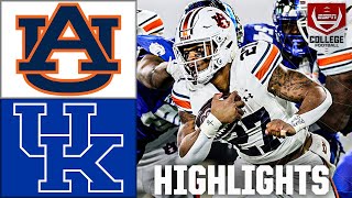 Auburn Tigers vs Kentucky Wildcats  Full Game Highlights  ESPN College Football [upl. by Kcajyllib]