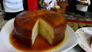 flan con panetela a que no sabías q es tan fácil de hacer te invito [upl. by Aehtela]